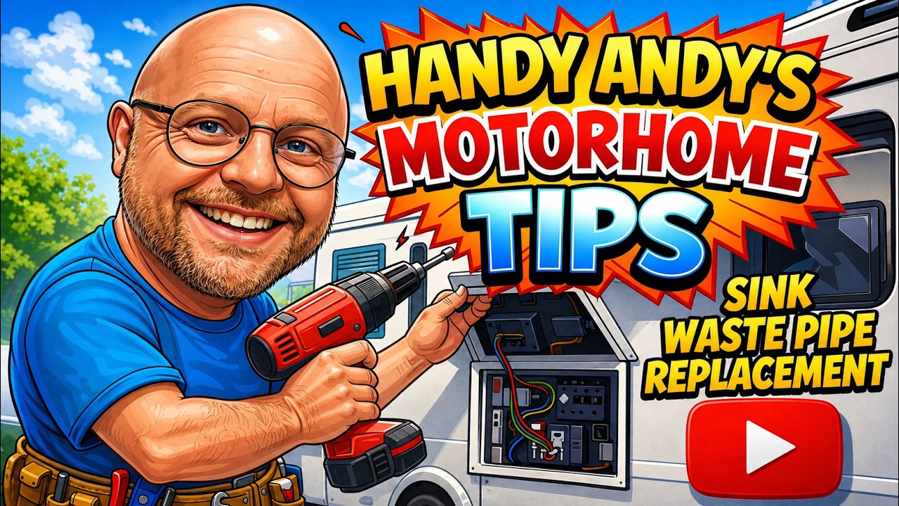 How I Fixed Our Motorhome Waste Pipe Leak. (DIY Step-by-Step Guide)