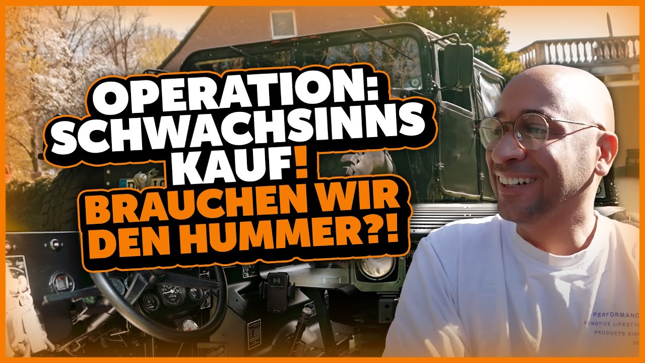 JP Performance - OPERATION: SCHWACHSINNSKAUF! Brauchen wir den Hummer?!