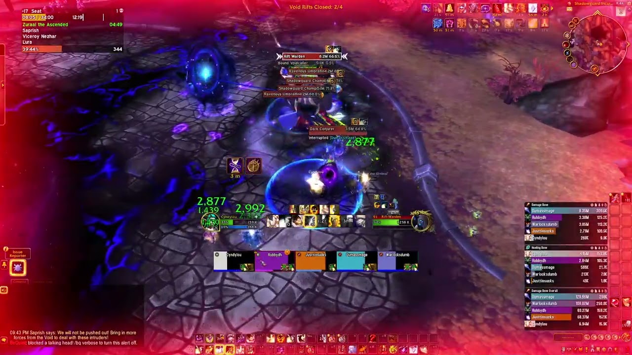 +17 Seat of the Triumvirate | Discipline Priest PoV (12.0 Midnight Beta)