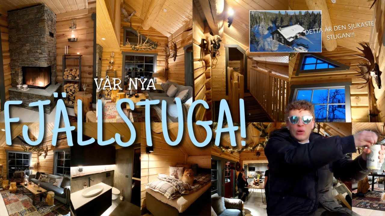 Köpte en ny FJÄLLSTUGA! | VLOG² 161