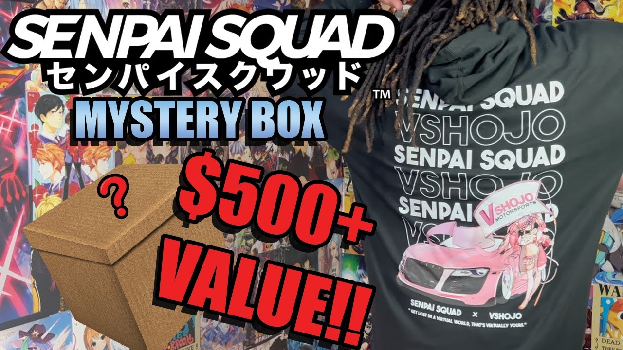 Senpai Squad Mystery Box Fit & Quality Showcase