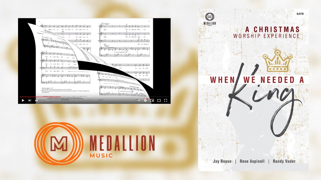 When We Needed A King (SATB) - Jay Rouse, Rose Aspinall, Randy Vader