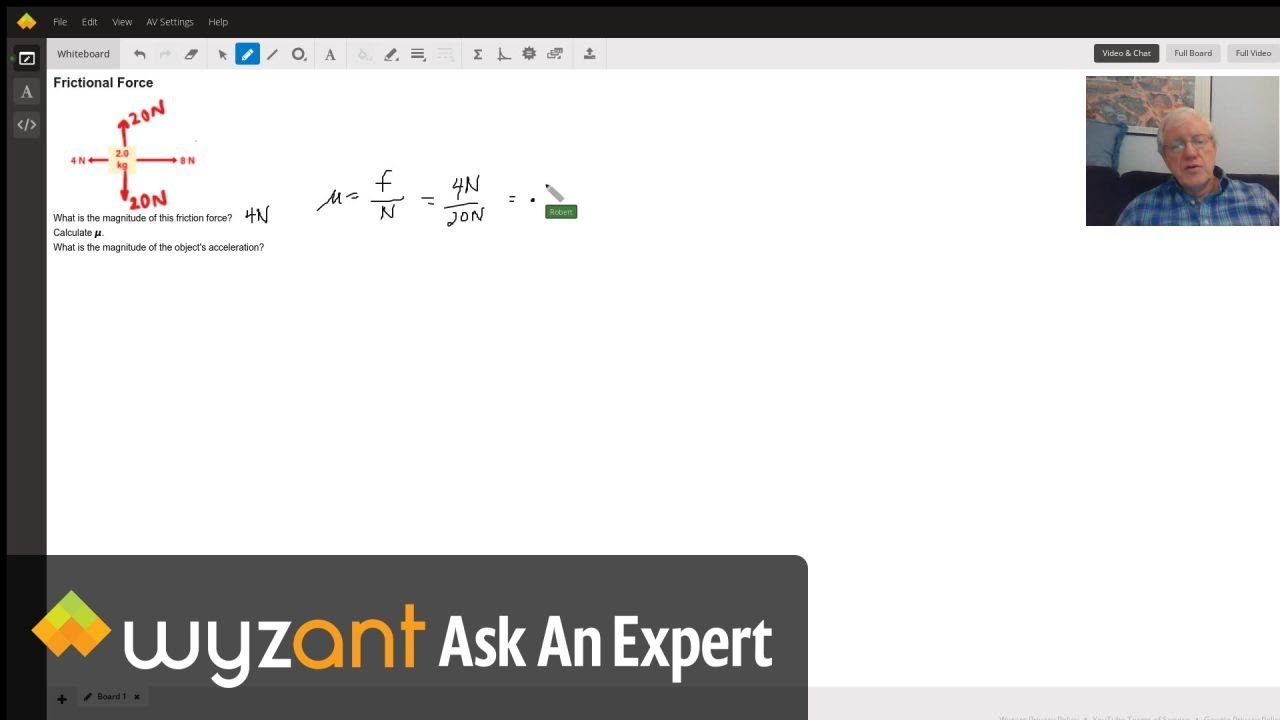Calculating acceleration when there is friction