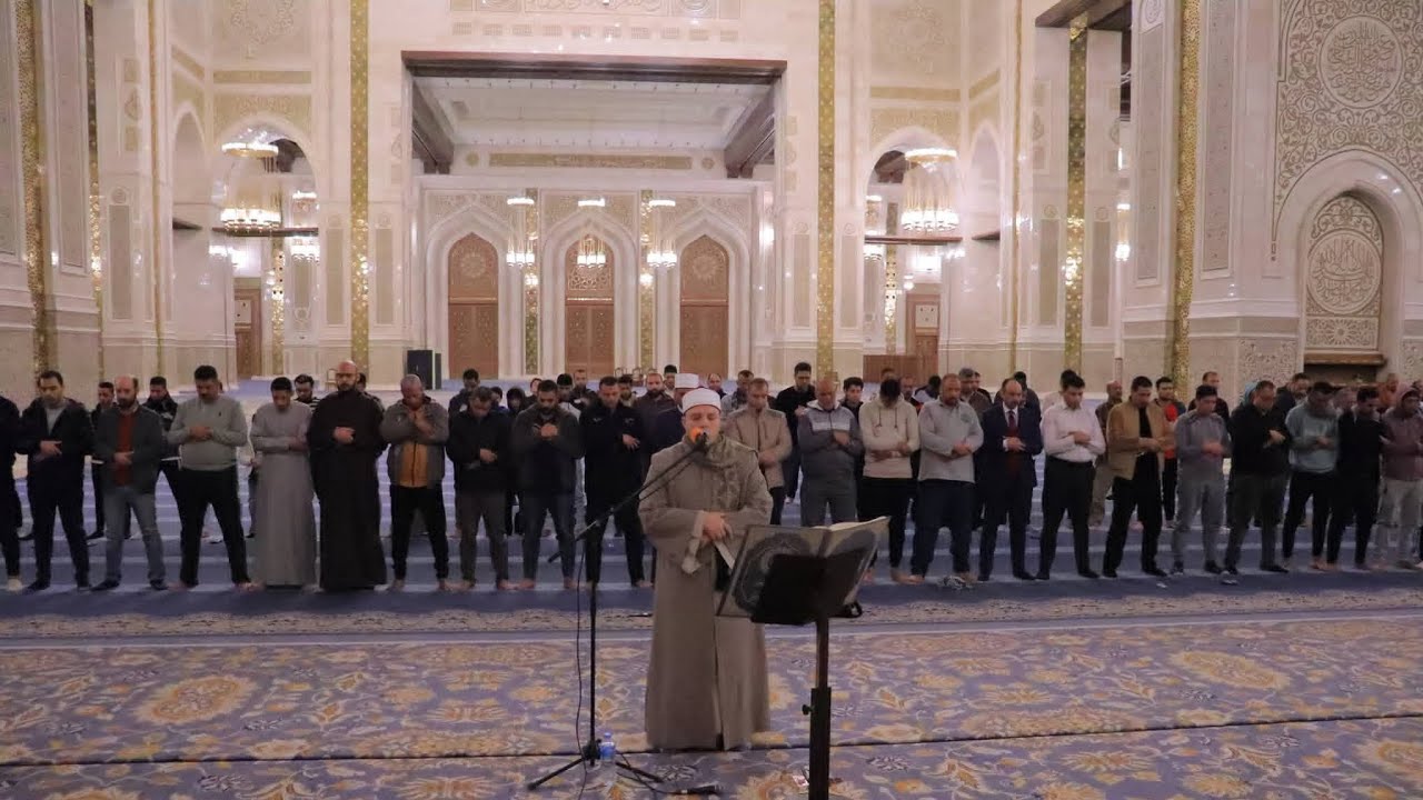 تراويح 1 رمضان مسجد مصر بالعاصمة الإدارية القارئ الدولى محمود السيد عبدالله 18/2/2026