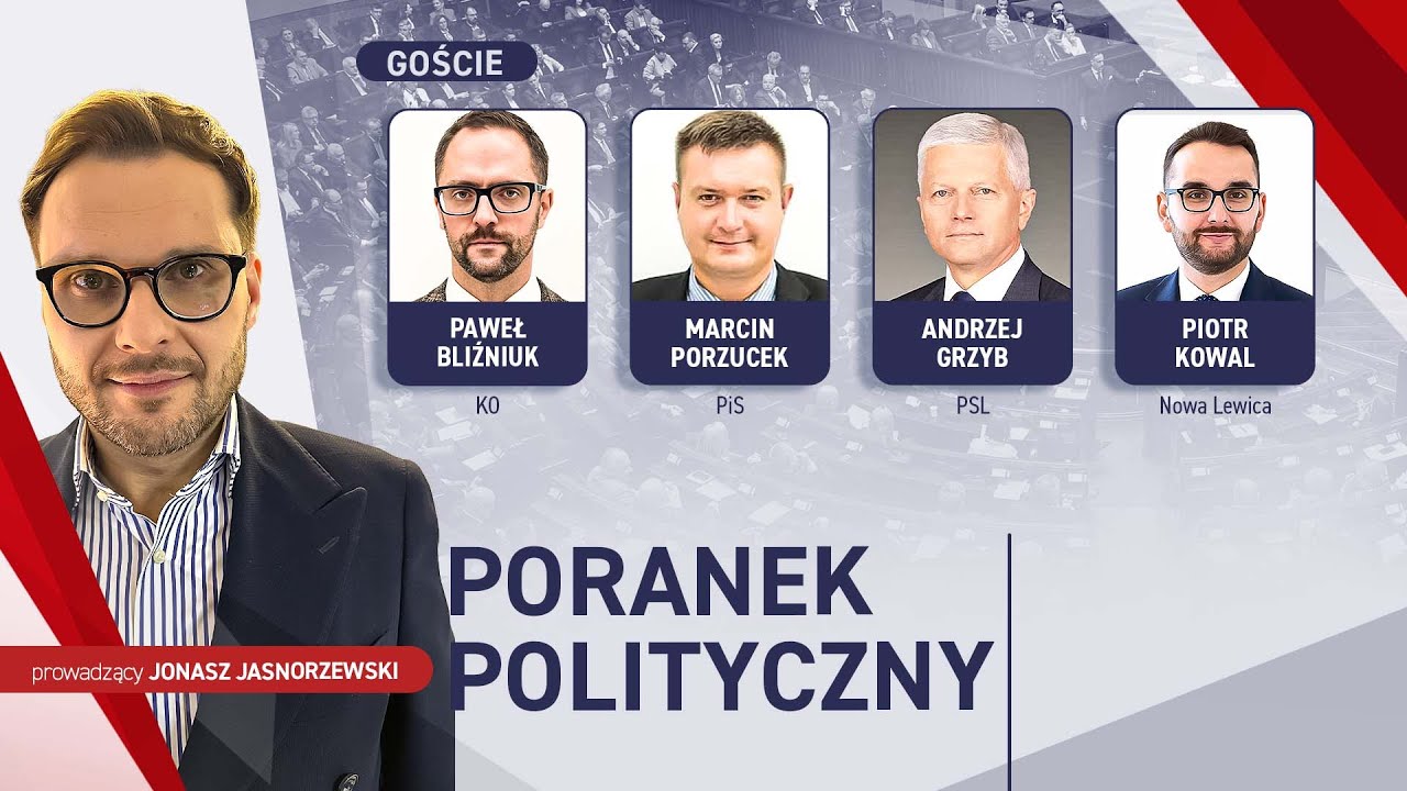 Bliźniuk, Porzucek, Grzyb, Kowal | PORANEK POLITYCZNY | 5.11.2025