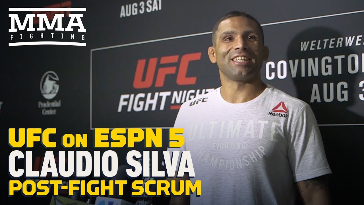 UFC on ESPN 5: Claudio Silva Wants More Promotion by UFC - MMA Fighting