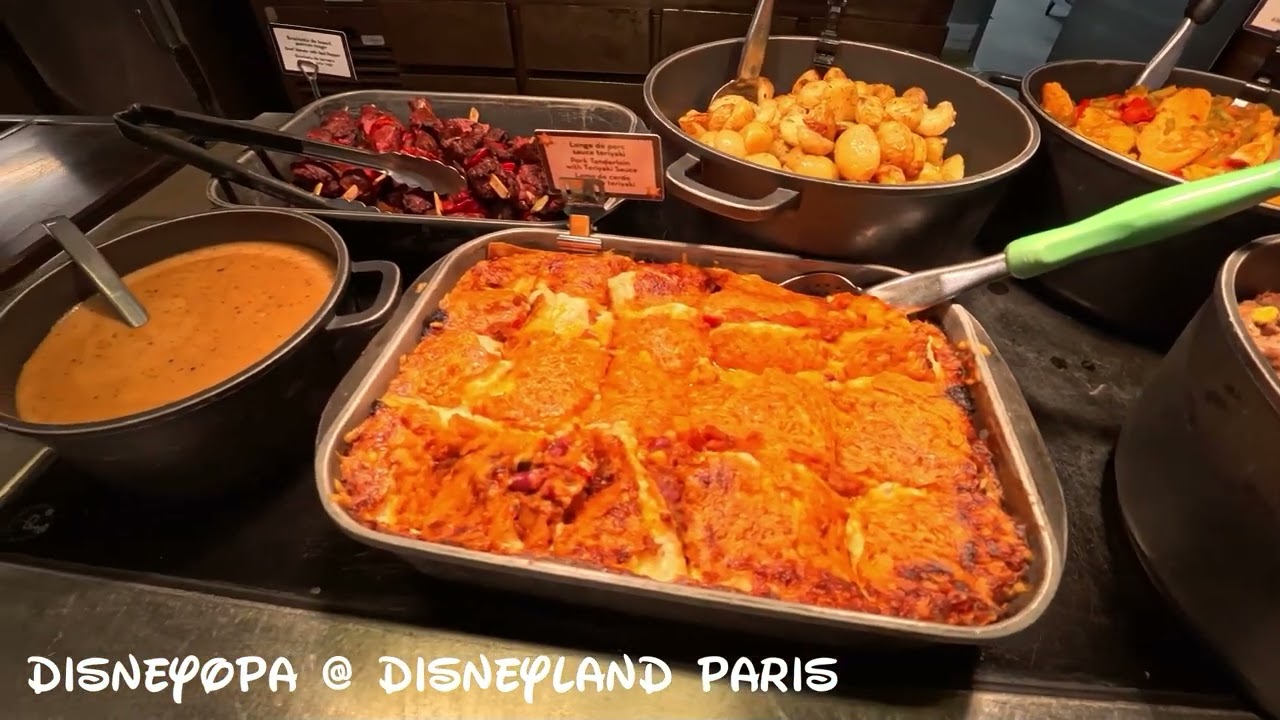 CHUCKWAGON CAFE ABENDBUFFET - Disneyland Paris Hotel Cheyenne - DisneyOpa