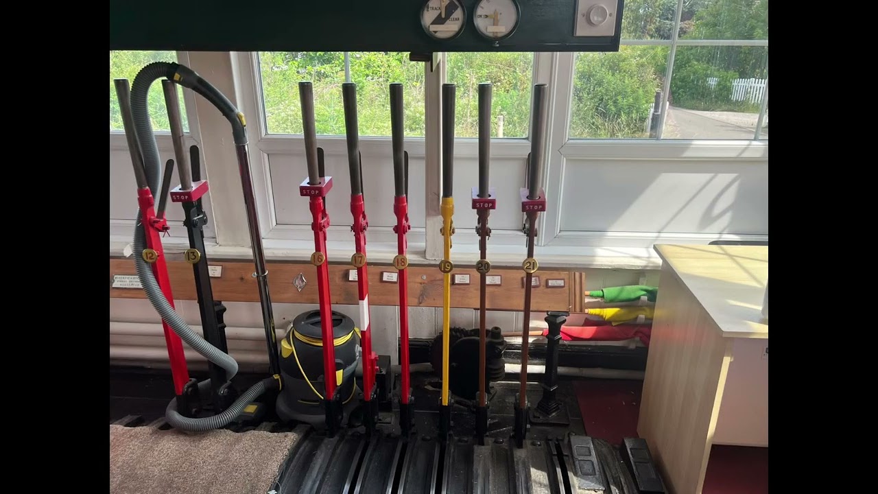 Derby line signal box’s