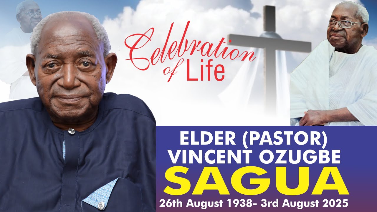 Funeral Burial for Late Elder(Pastor) Vincent Ozugbe Sagua | Funeral Service | Interment | Reception