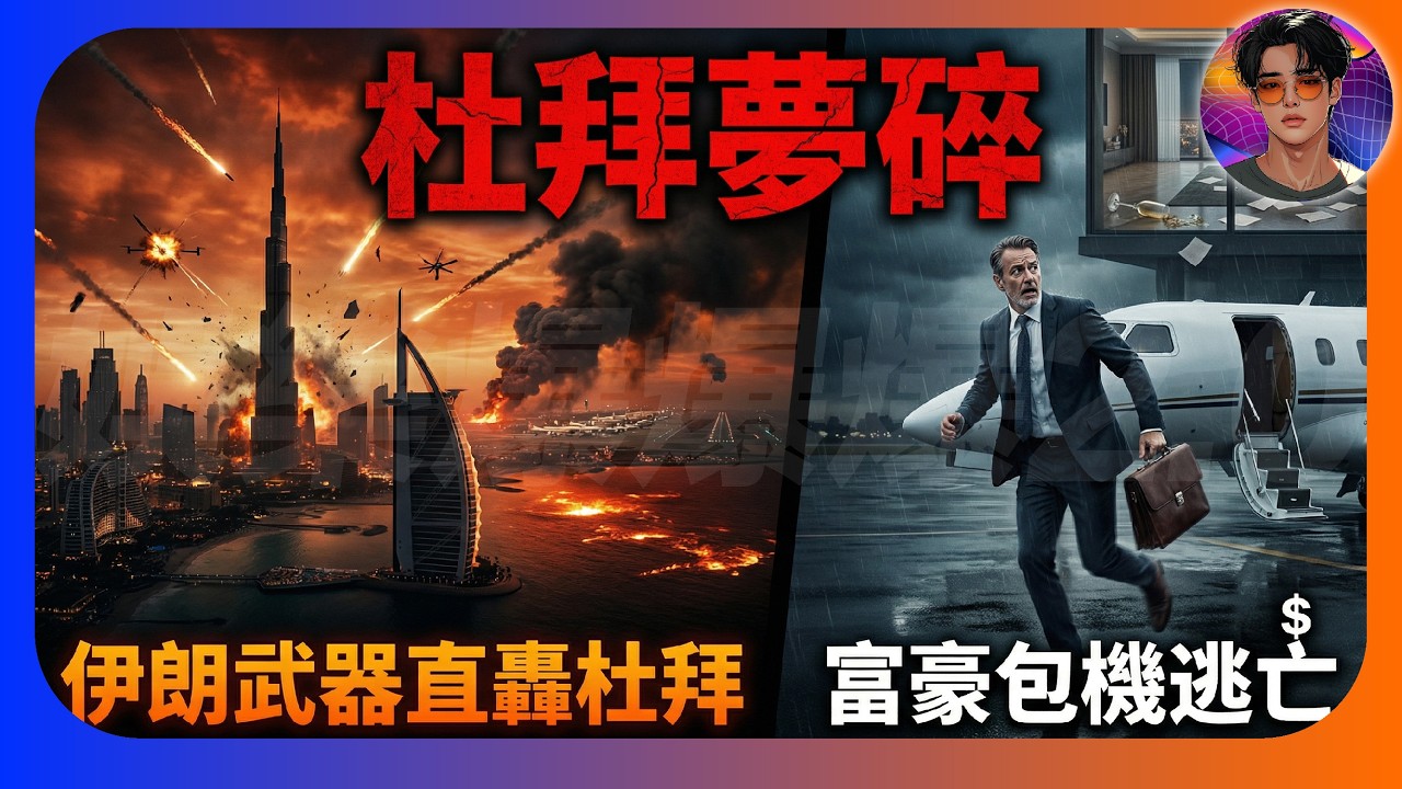 點解伊朗要死打杜拜？三分二報復武器直轟阿聯酋?1.2萬億美元資產緊急大轉移,杜拜變鬼城｜娛樂爆爆爆2.0