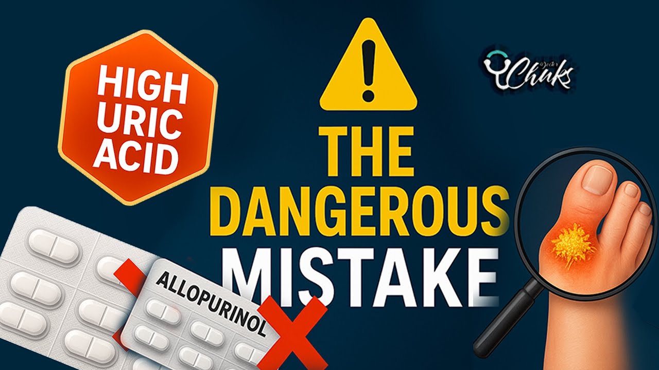 Uric Acid, Gout & Allopurinol: The Mistake That Could Harm You