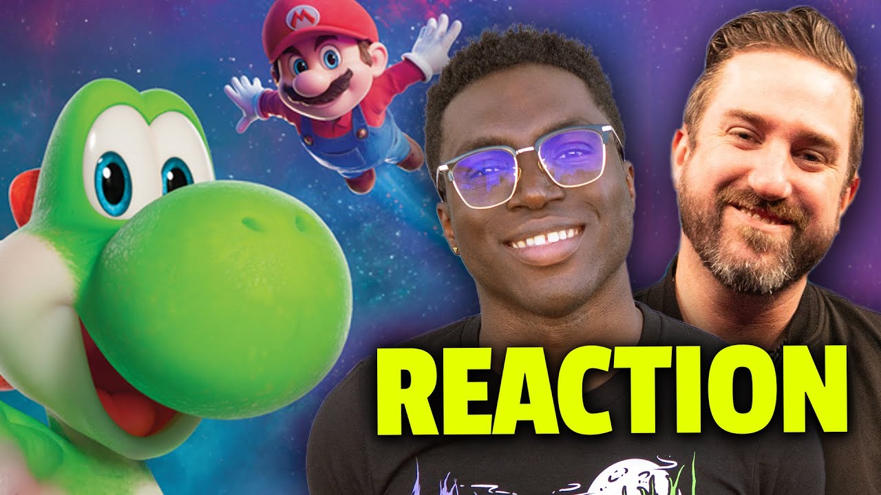 Реакция Тима и Блессинга на трейлер фильма «Super Mario Galaxy»