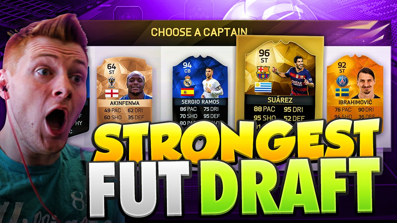 FIFA 16 - THE STRONGEST FUT DRAFT POSSIBLE!!!