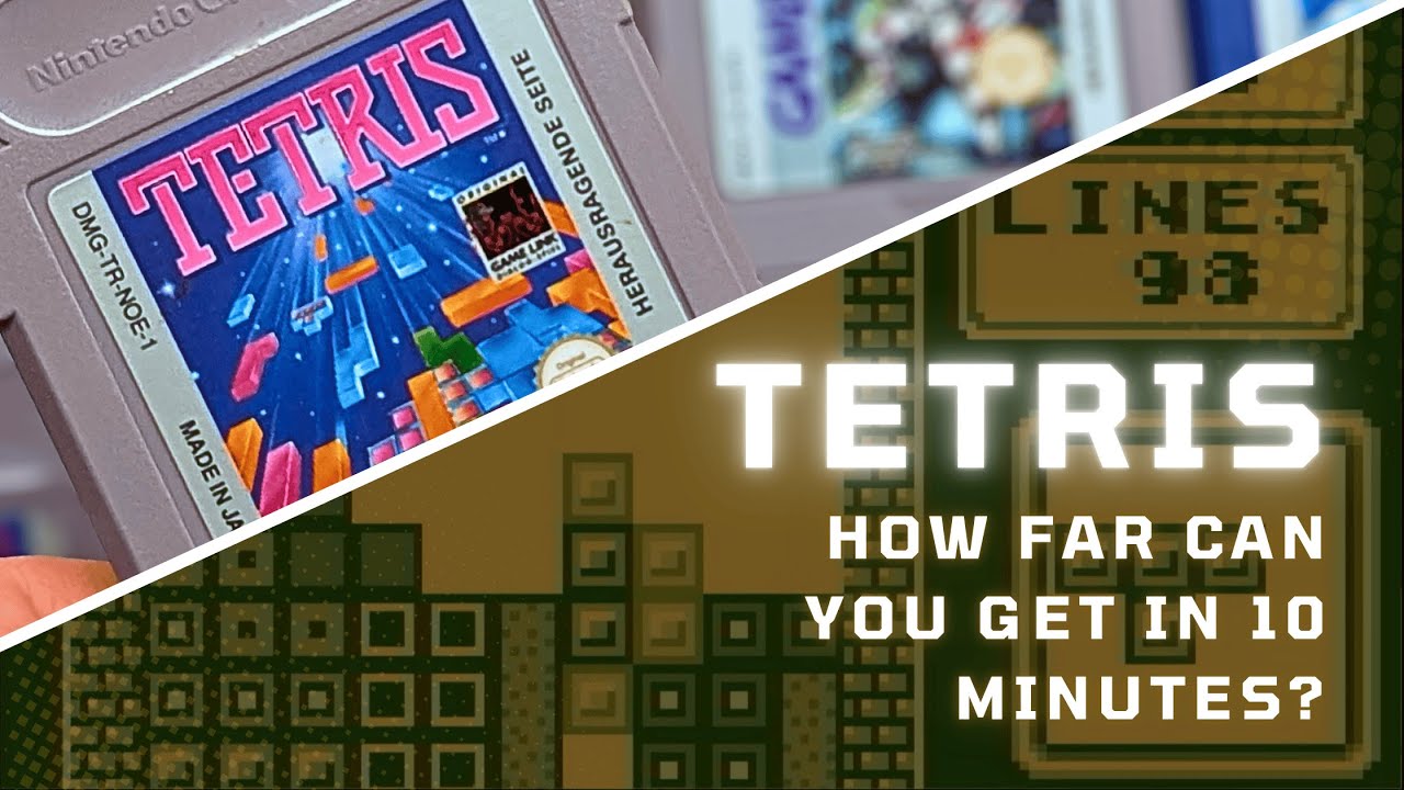 Tetris Game Boy | 10‑Minute Challenge – How Far Can I Go?