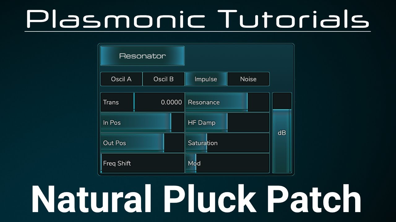 Plasmonic Tutorials: Natural Plucked String