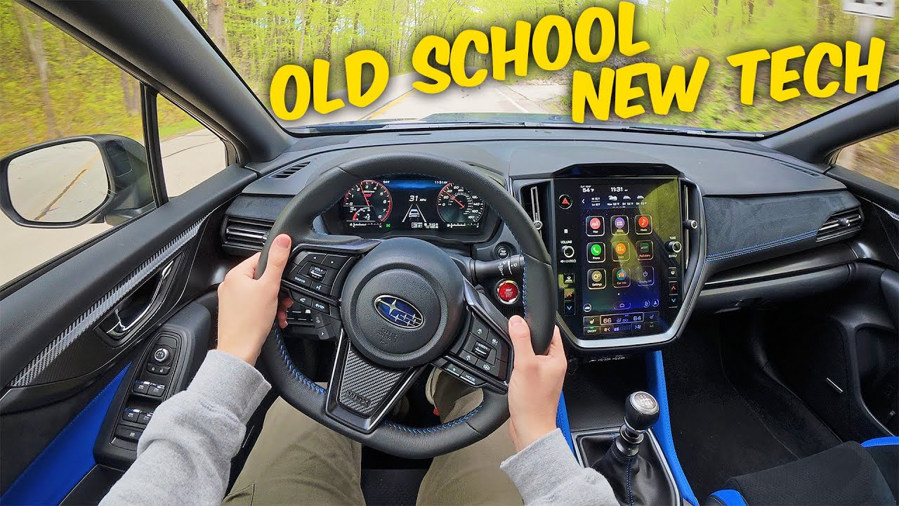 Subaru WRX TS 2025 года — это возвращение к старой школе! | Впечатления от вождения от первого лица