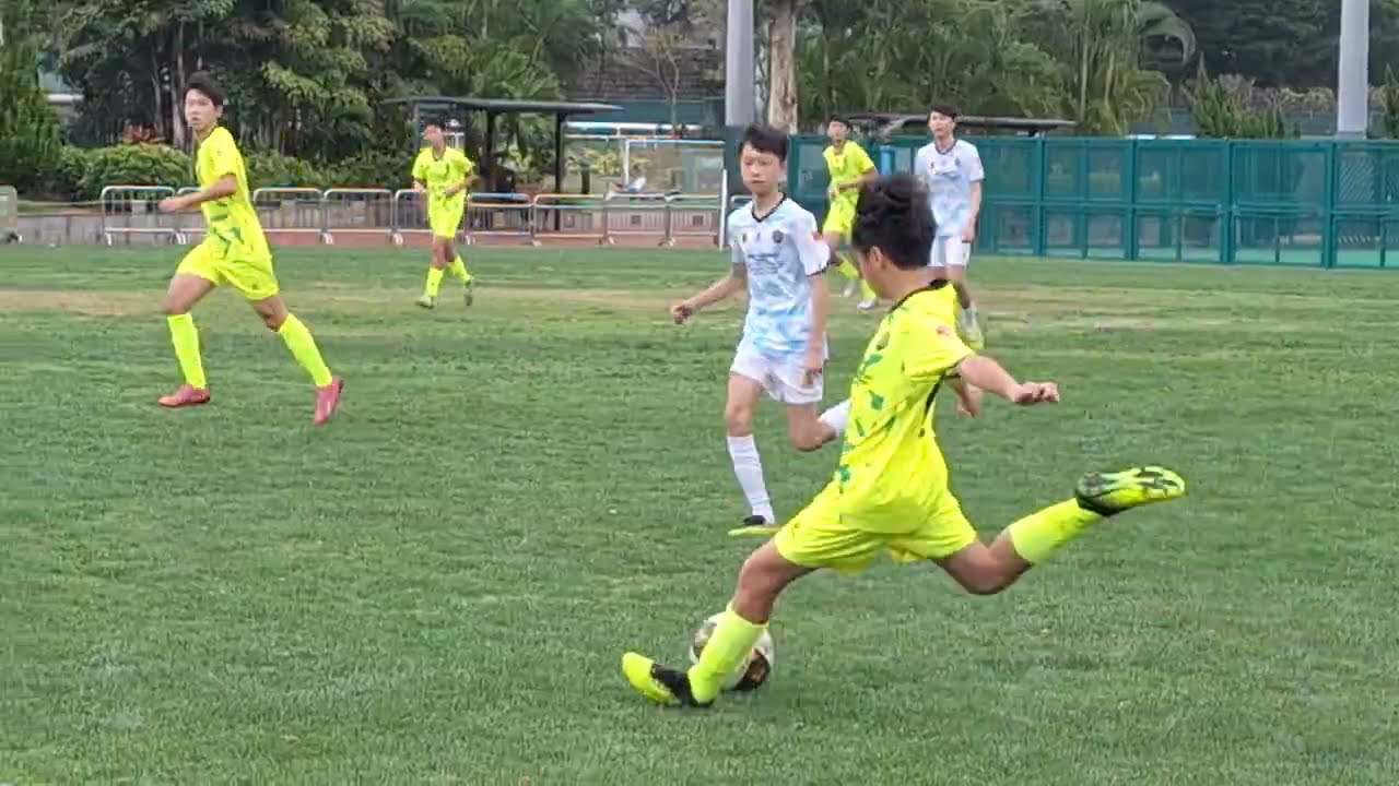 U14足總聯賽 黃大仙 vs 屯門 第三節【1：0】 20260301
