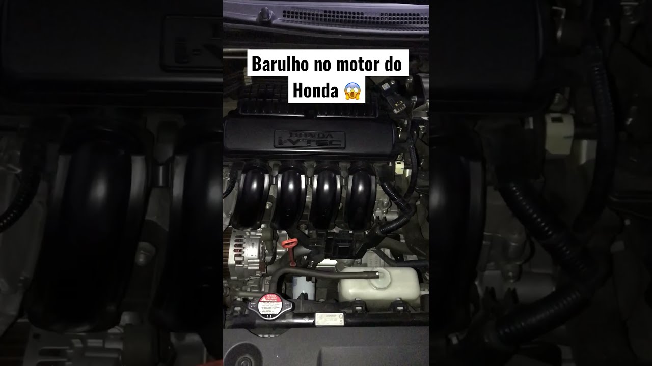 Barulho no motor do Honda 