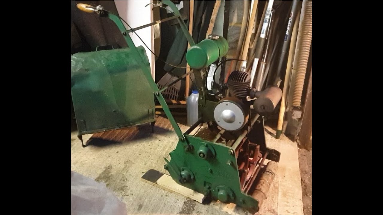 Will it run PROPERLY? Part 2- Qualcast 16 1950s hand-cranked mower. Tef's Travails NEW YEAR special!