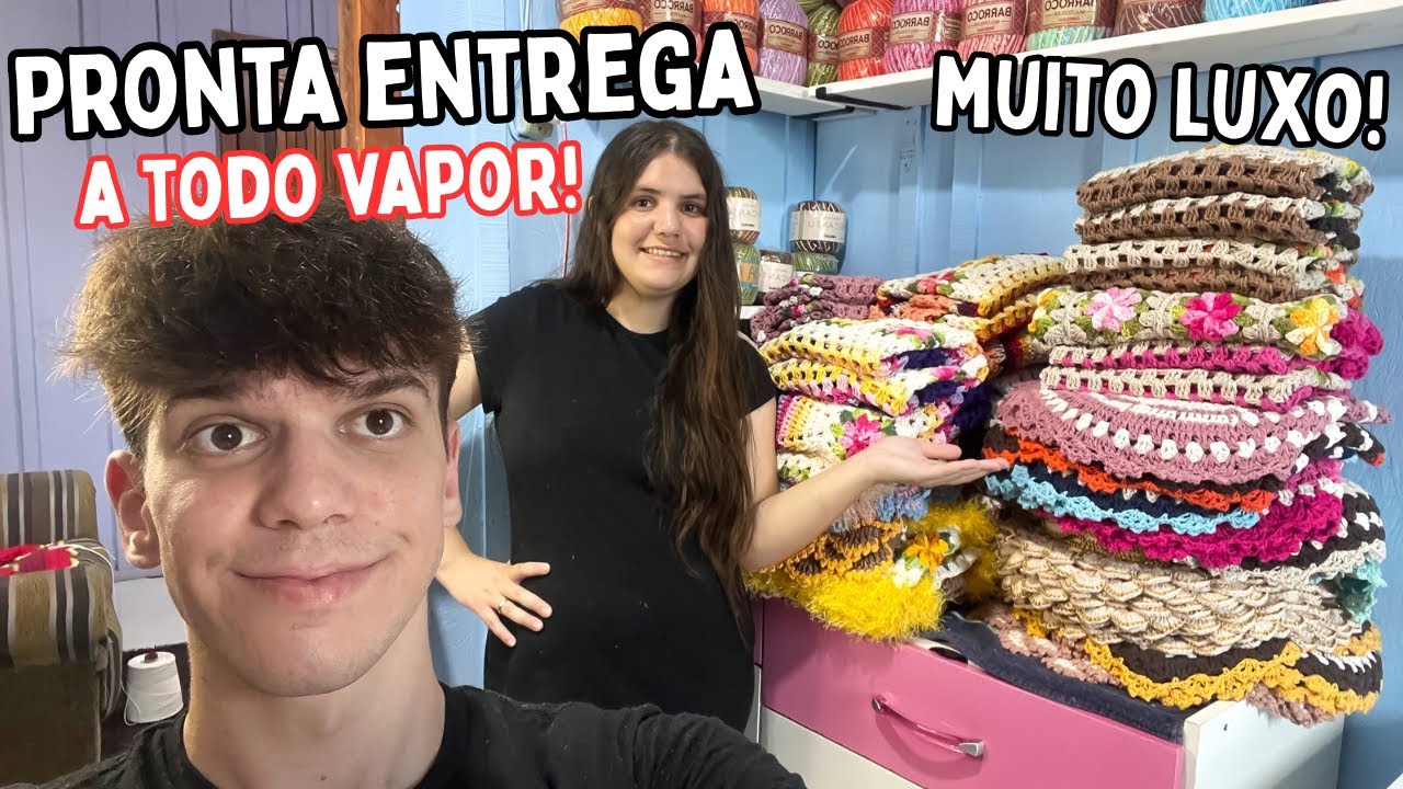 COMEÇANDO 2026 A TODO VAPOR NAS PEÇAS A PRONTA ENTREGA!🔥Se arriscando e fazendo muita peças linda!