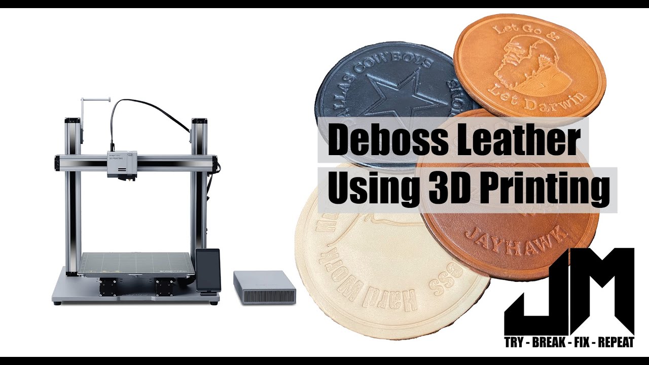 How to Deboss Leather Using 3D Printing
