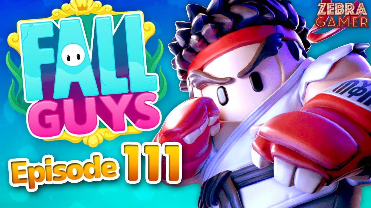 Street Fighter Costumes! Ryu's Bundle! - Fall Guys Gameplay Part 111