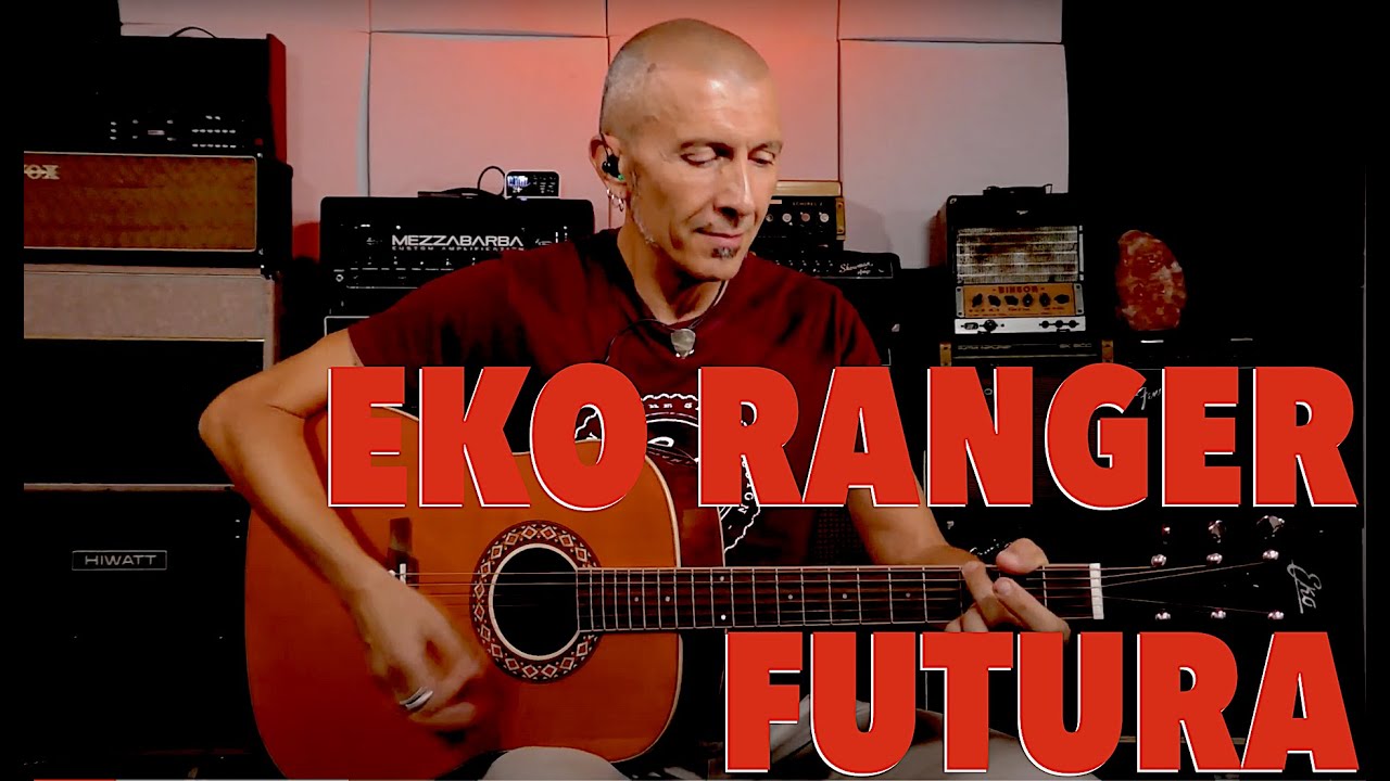 Massimo Varini presenta la Eko Ranger Futura - Designed and Assembled in Italy Eko guitars