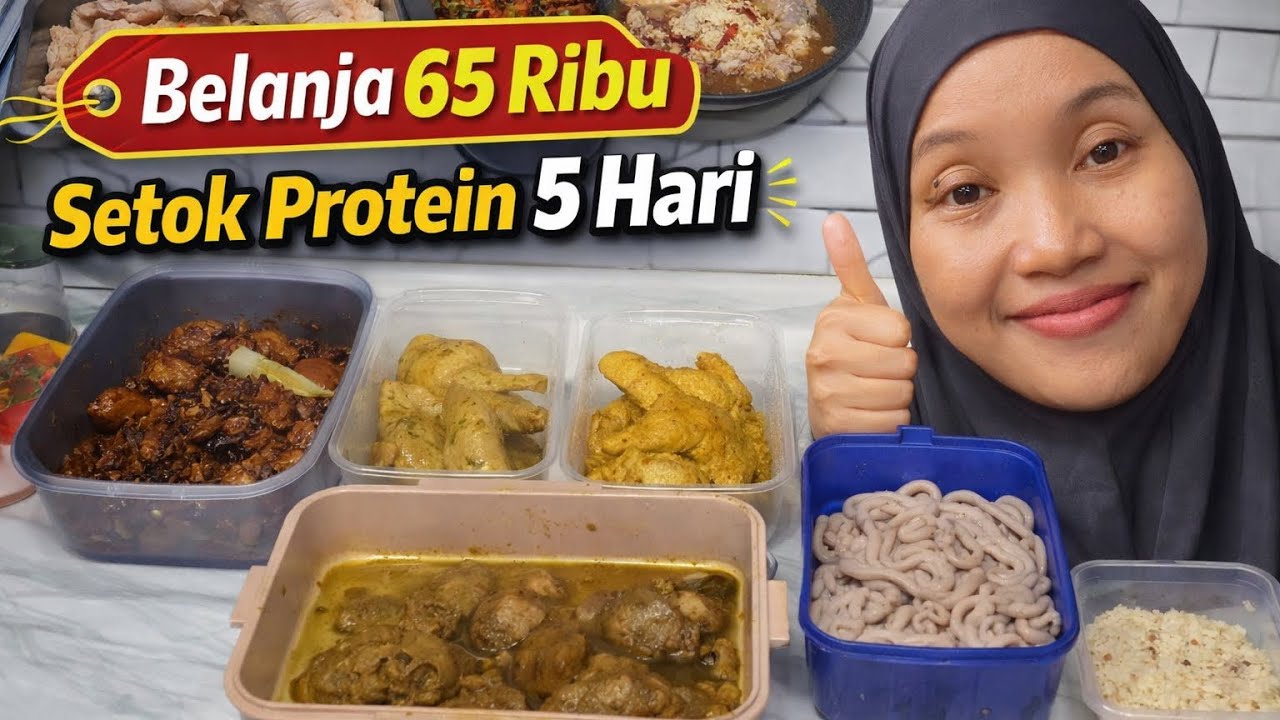 Belanja 65 ribu SETOK PROTEIN 5 hari