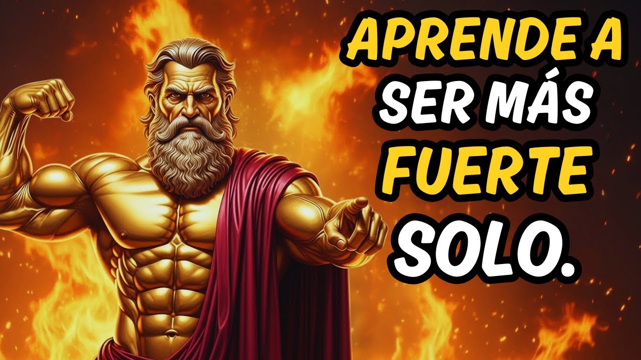 Anda SOLO, Levántate SOLO y Gana SOLO ¡Aprende a Vivir Sin Nadie! | 5 Lecciones de Estoicismo