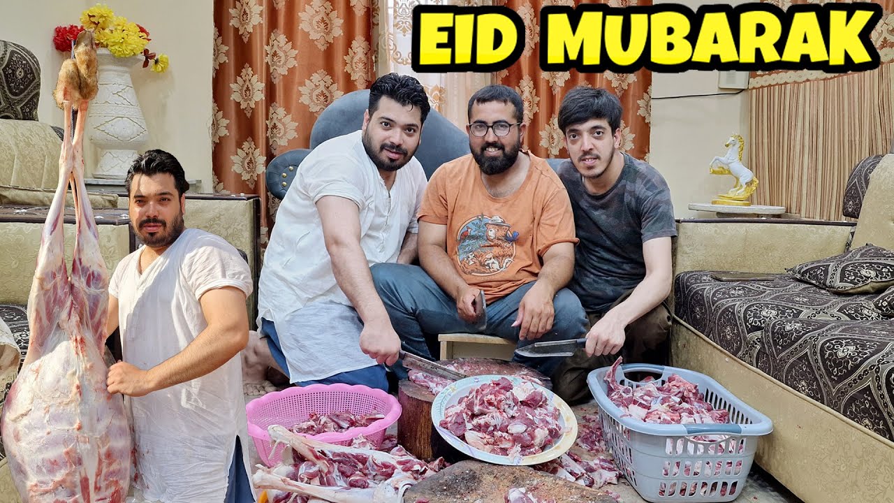 Alhamdulillah! Bakro Ki Qurbani Ho Gai | Eid Ka 1st Day Kesay Guzara | Eid Mubarak | Asfa's Family
