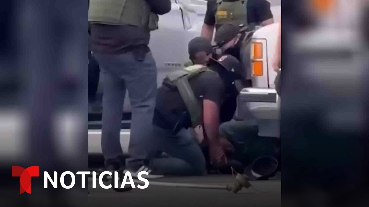 ICE arrestó a puños a un migrante indocumentado padre de tres marines | Noticias Telemundo