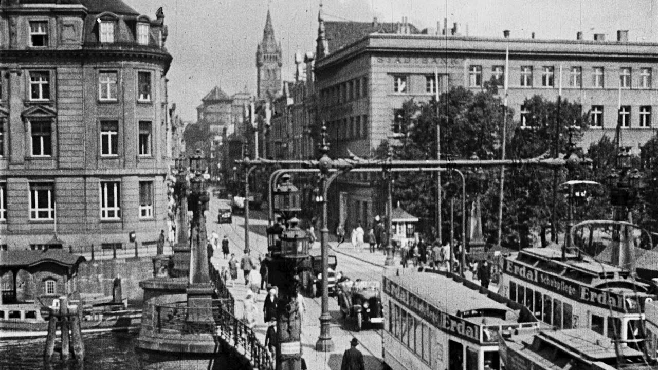 Pre-war footage of Königsberg (2K Resolution)