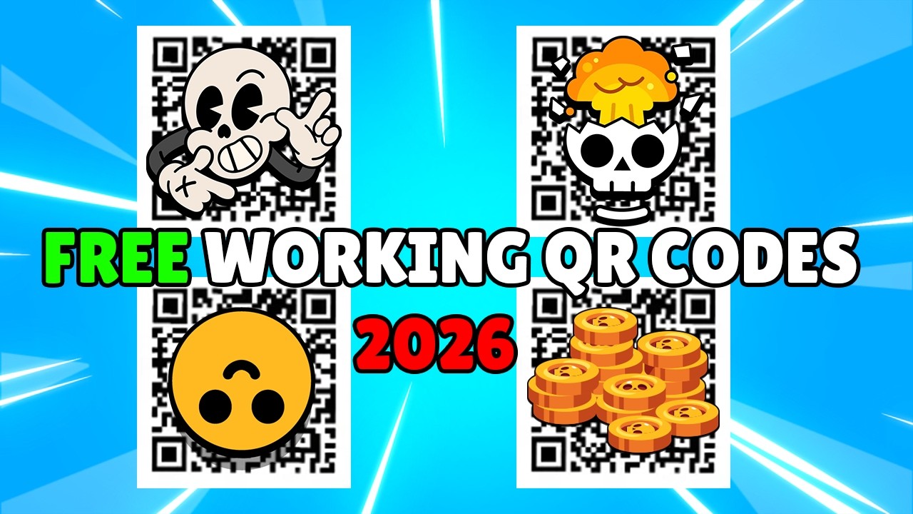 FREE NAJIA BOX! ALL FREE QR CODES | BRAWL STARS NEW SPECIAL REWARDS | 100% WORKING QR CODES 2026