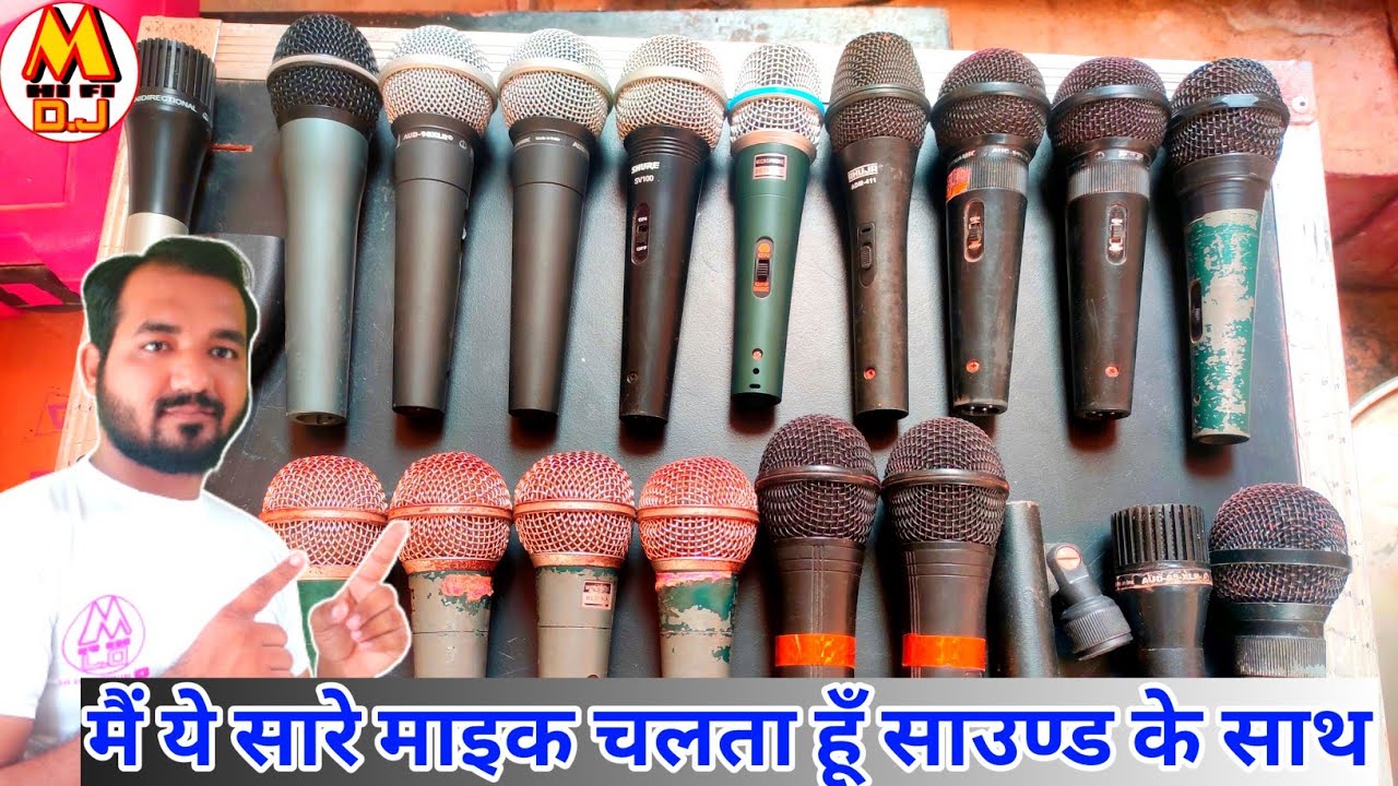Best vocal and instrument microphone || best mic for live sound !! ahuja mic !! jts tk 680 !! shure