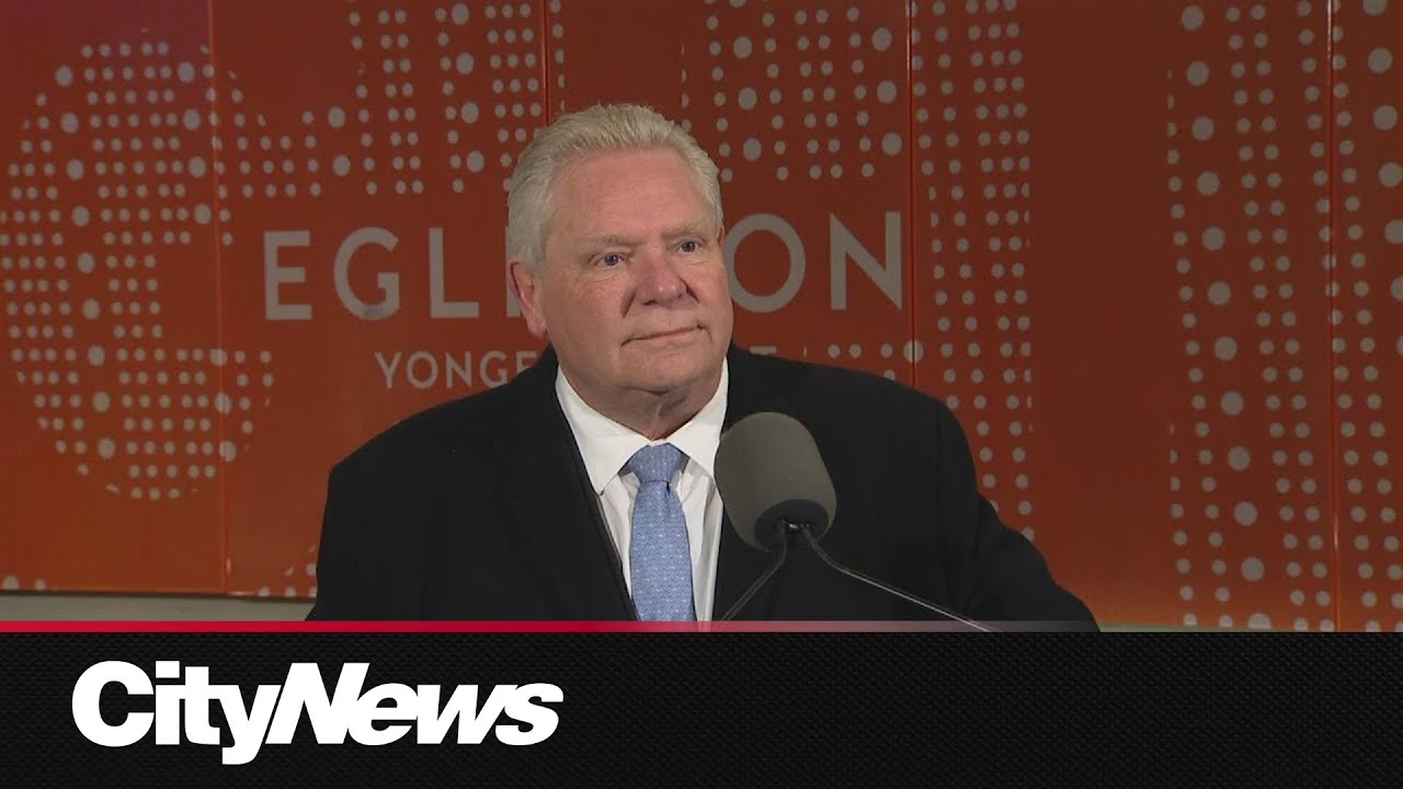 Ont. Premier Ford says he won't 'waste time' on inquiry into Eglinton LRT