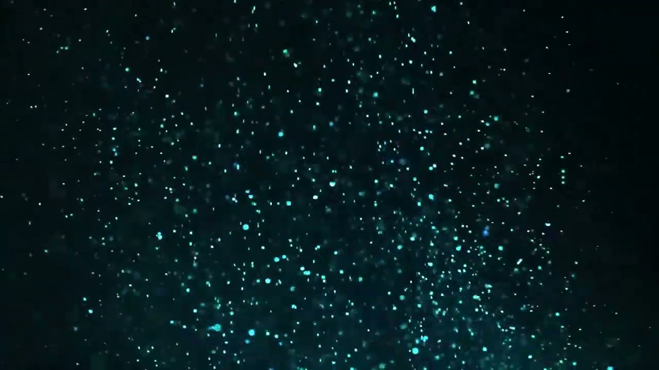 Blue Sparkling Particle Background Animation – Glitter Loop for Websites & Videos