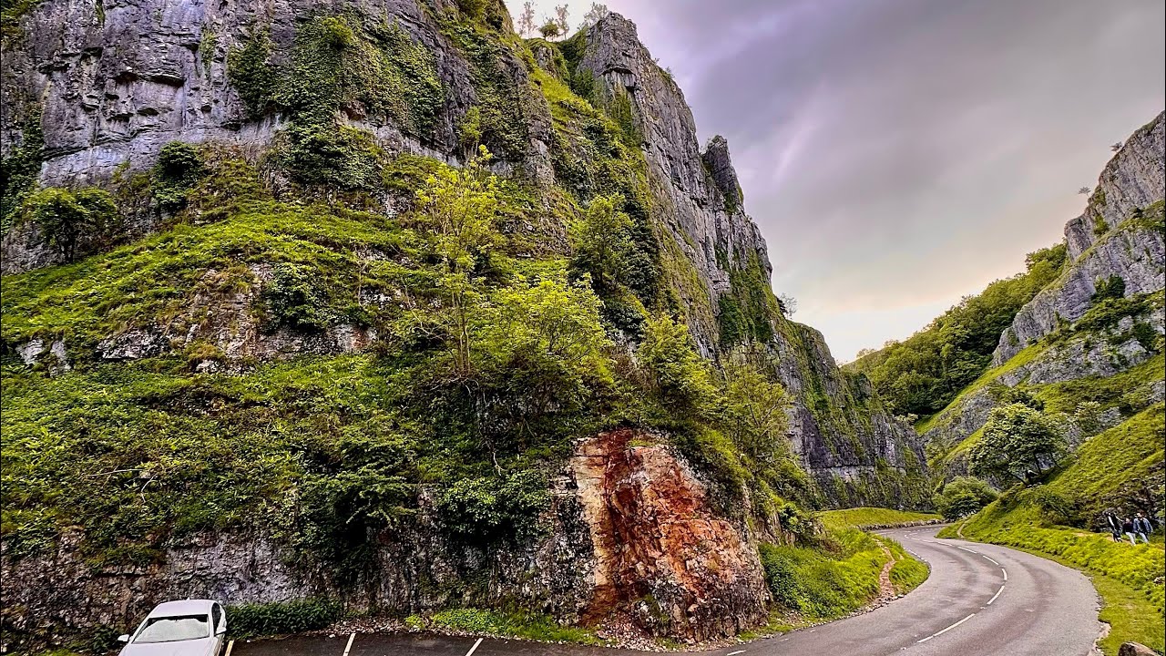 Exploring Cheddar Gorge: The Hidden Gem of Mendip Hills | 4K Walking Tour & Scenic Road Trip