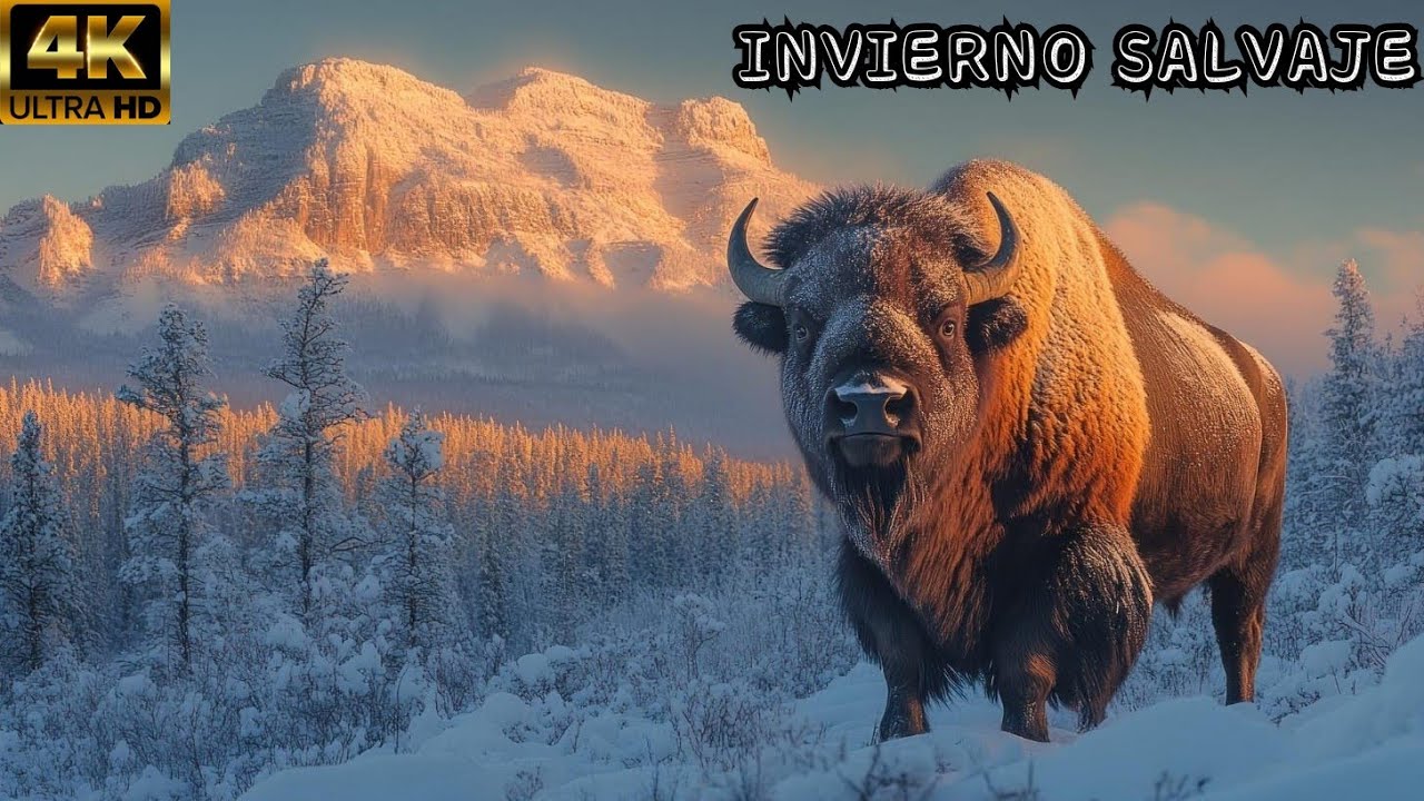 INVIERNO SALVAJE Fauna y VIDA En Las Montañas HELADAS: Viviendo En el Frío y SOBREVIVIENDO Bajo Cero