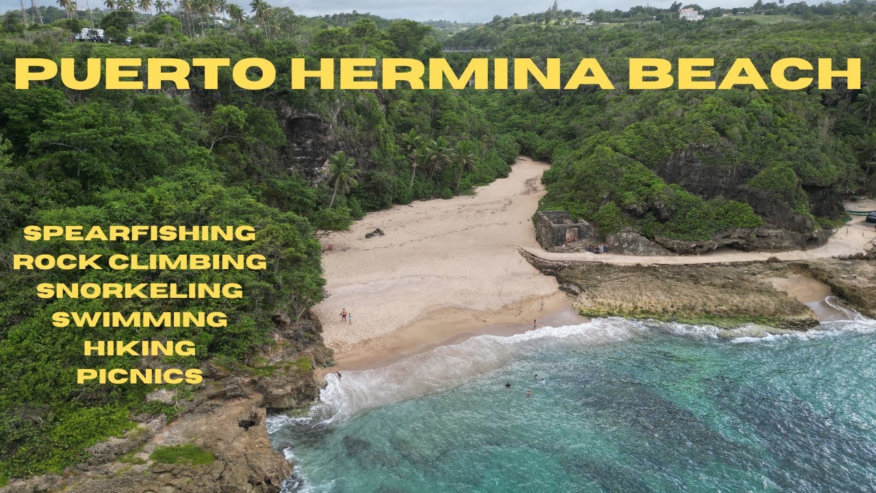 One of the Most Unique Beaches in Puerto Rico | Puerto Hermina Beach, Quebradillas