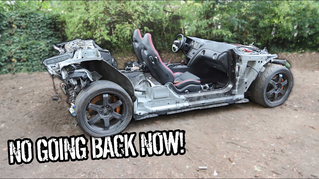 WE CUT THE ENTIRE BODY OFF MY R35 GT-R. (FIXED, New Version!)