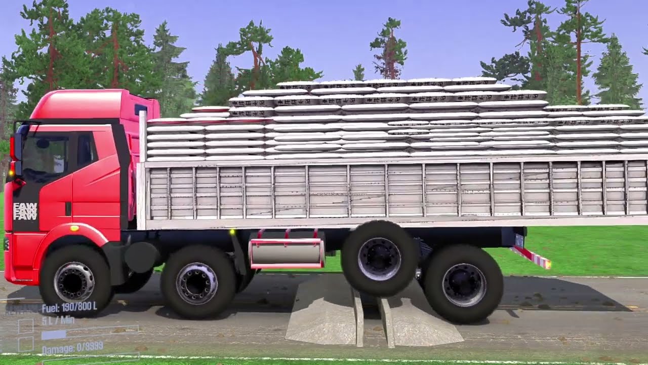 Mudrunner truck china game mod, Truck off road simulator ep450 #automobile #mudrunner #simulation
