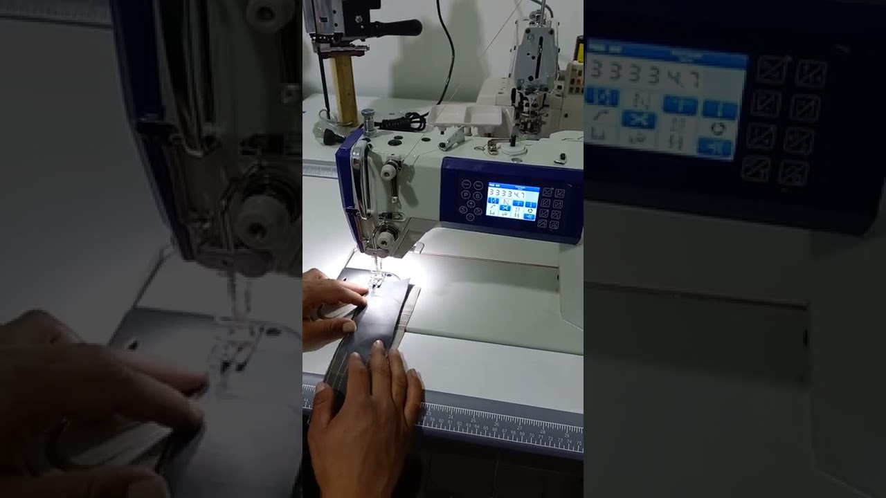 RECTA INDUSTRIAL AUTOMÁTICA  (SHUNFA  SF 610)  EXPLICACION/MANEJO / PROGRAMACION COMPUTARIZADA