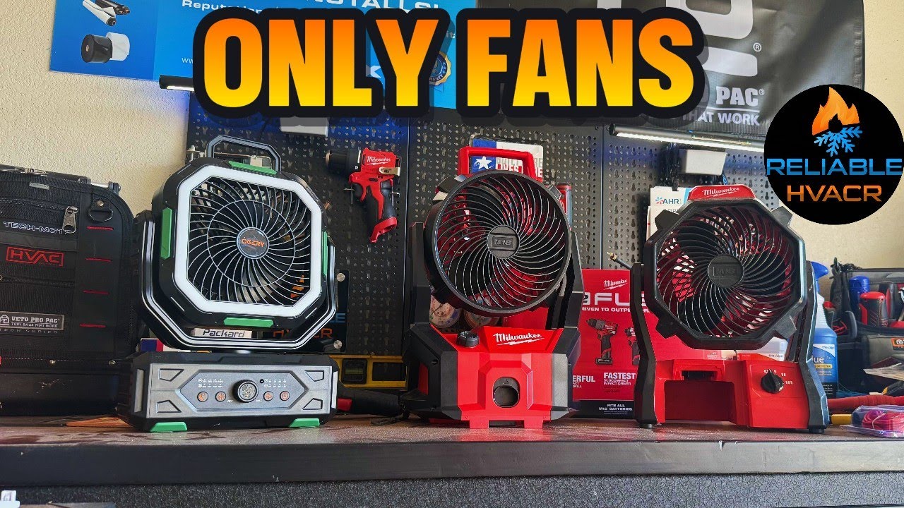 New M18 Packout Fan & Ogery Camping Fan