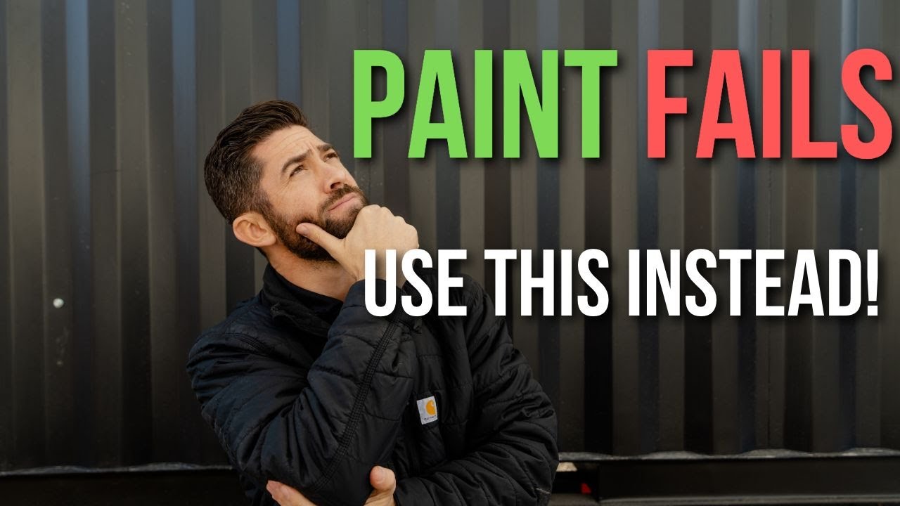 FULL Cost breakdown 🤑 | How to Paint a Shipping Container Home