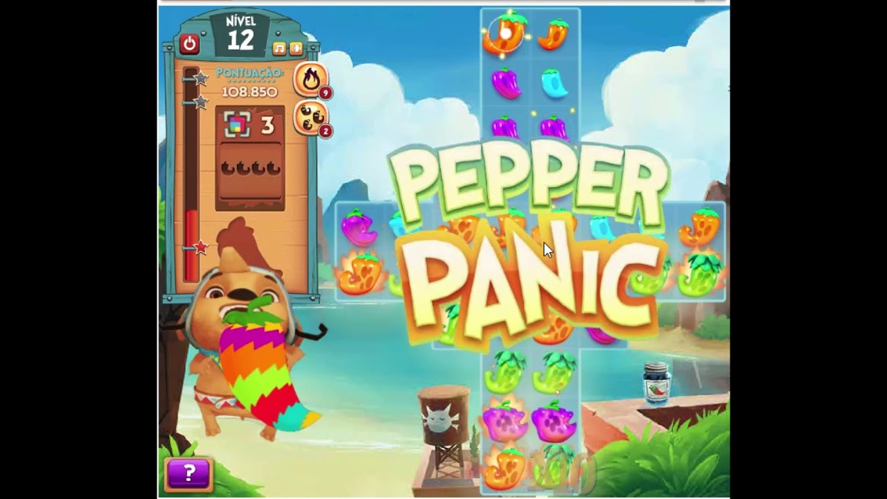 Pepper Panic Saga Level 12 - Iniciando o jogo / Sabrina Games