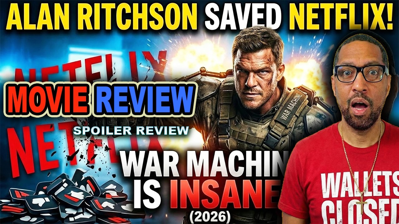 Alan Ritchson Just Saved Netflix. War Machine (2026) is INSANE!