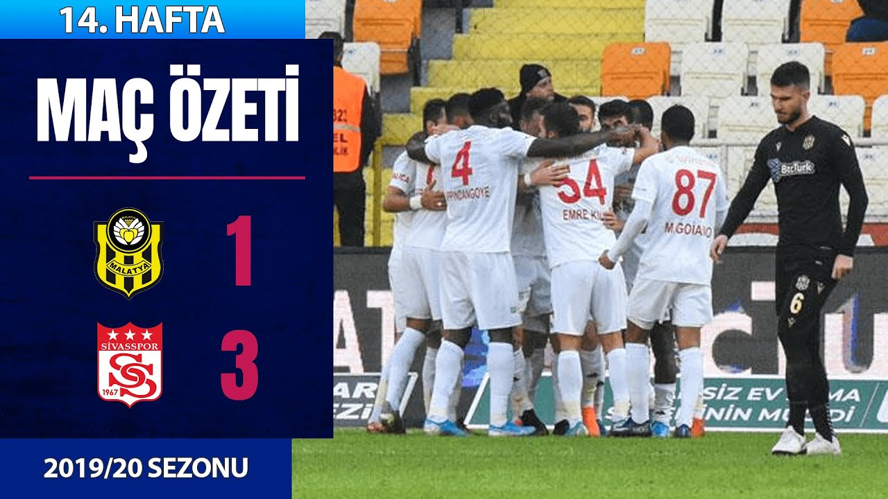 ÖZET: Yeni Malatyaspor 1-3 Sivasspor | 14. Hafta - 2019/20