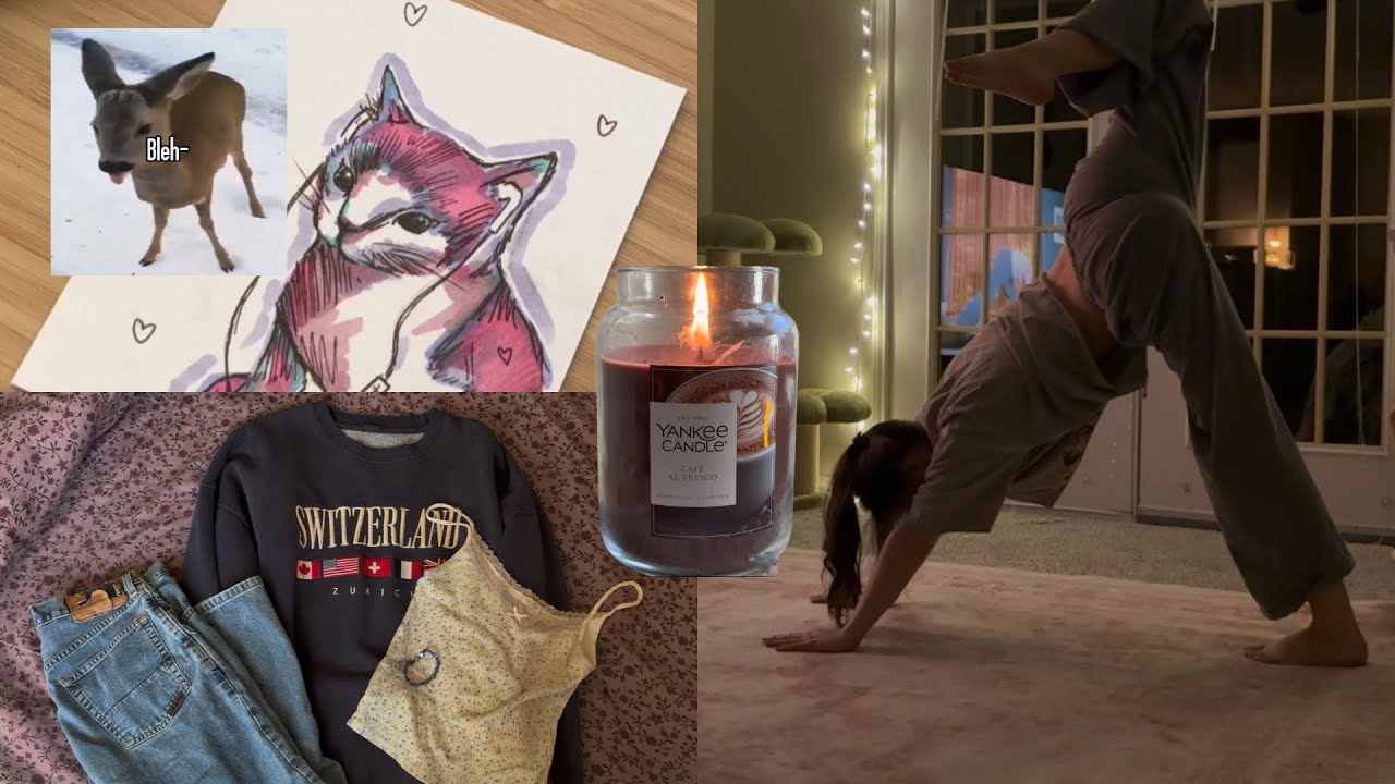 ˚ʚ♡ɞ˚be yourself and the rest will come˚ʚ♡ɞ˚spending a cozy day together☁️🕯️✨