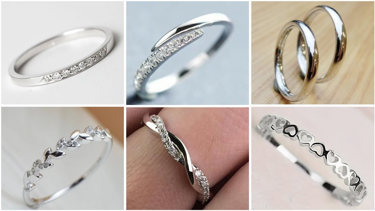 Latest Silver Ring Designs For Women/Beautiful Silver Ring Designs For Girls