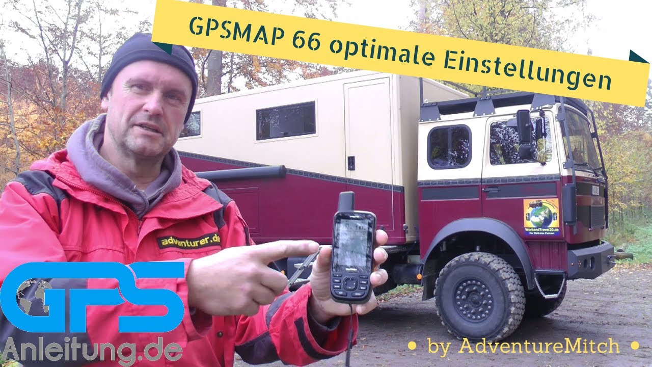Garmin GPSMAP 66s Anleitung Grundeinstellungen, Karteneinstellungen lange bewährt
